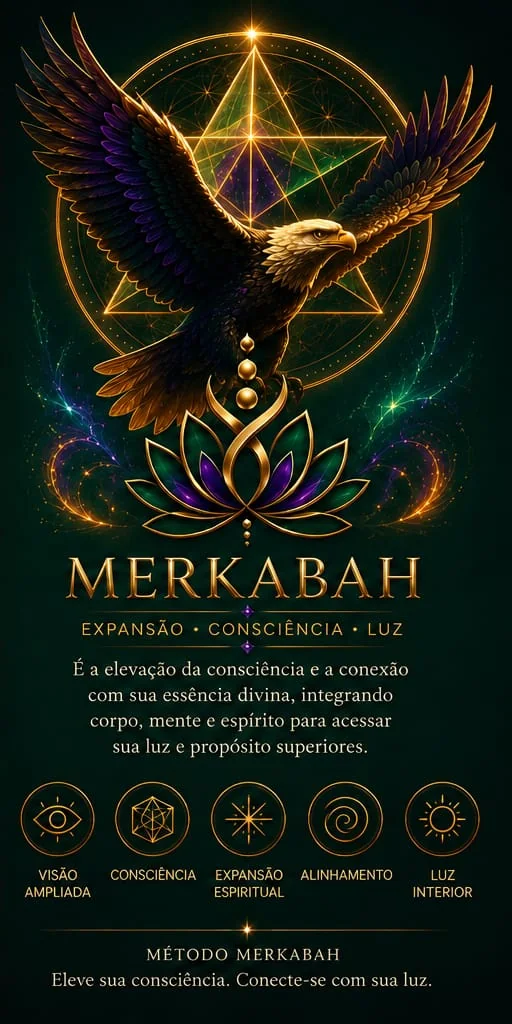 Águia, arquétipo do método M.E.R.K.A.B.A.H.