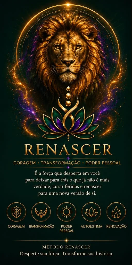 Leão, arquétipo do método R.E.N.A.S.C.E.R.